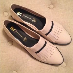 Women's Nude Diesel Kiltie Loafer by BC Footwear